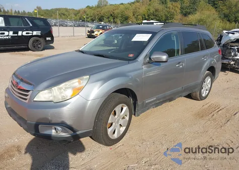2011 Subaru Outback 2.5I Premium from USA, damaged, VIN 4S4BRCCC7B3335954